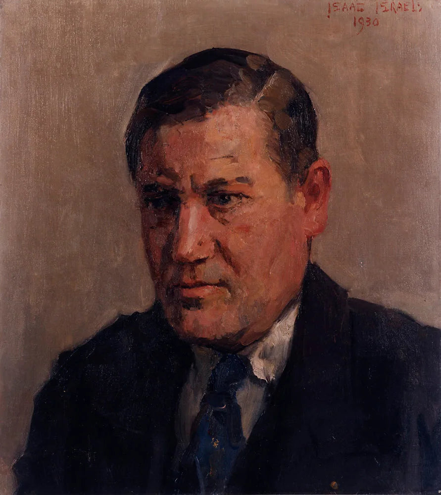 Portræt af arkitekten Jan Wils (1891-1972) - Isaac Israel