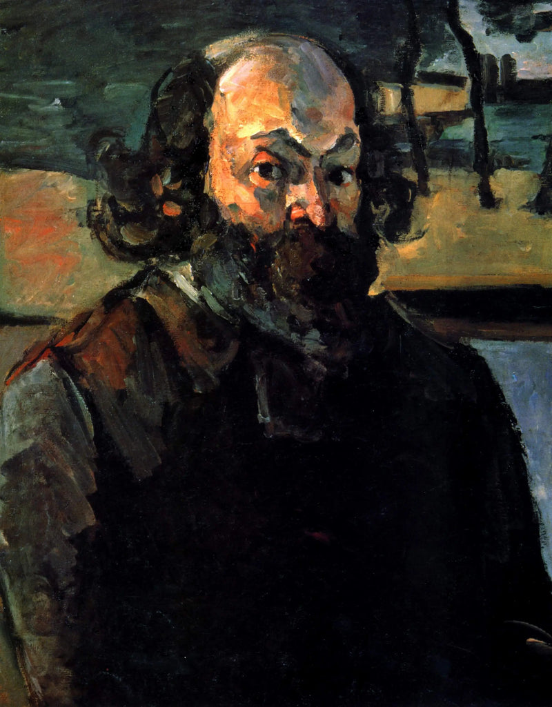 Portræt af kunstneren - Paul Cézanne