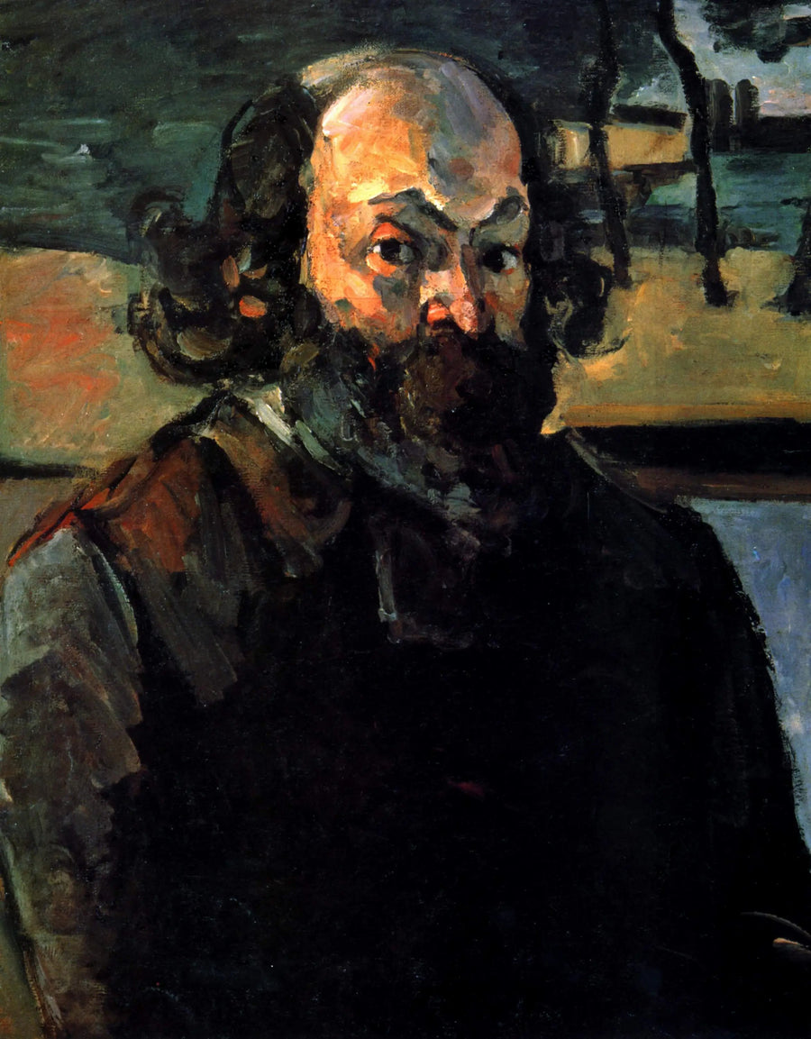 Portræt af kunstneren - Paul Cézanne