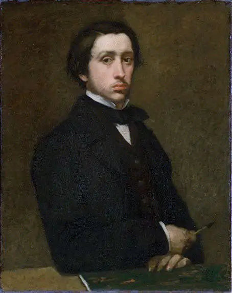 Kunstnerens portræt - Edgar Degas