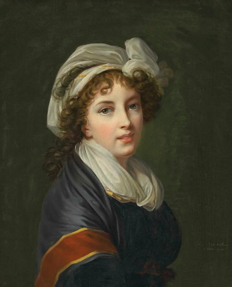 Portrait de l'artiste, en buste - Elisabeth Vigée Le Brun