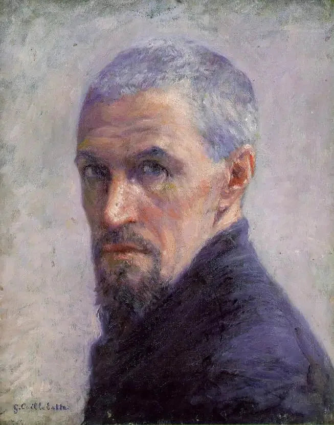 Portræt af kunstneren - Gustave Caillebotte
