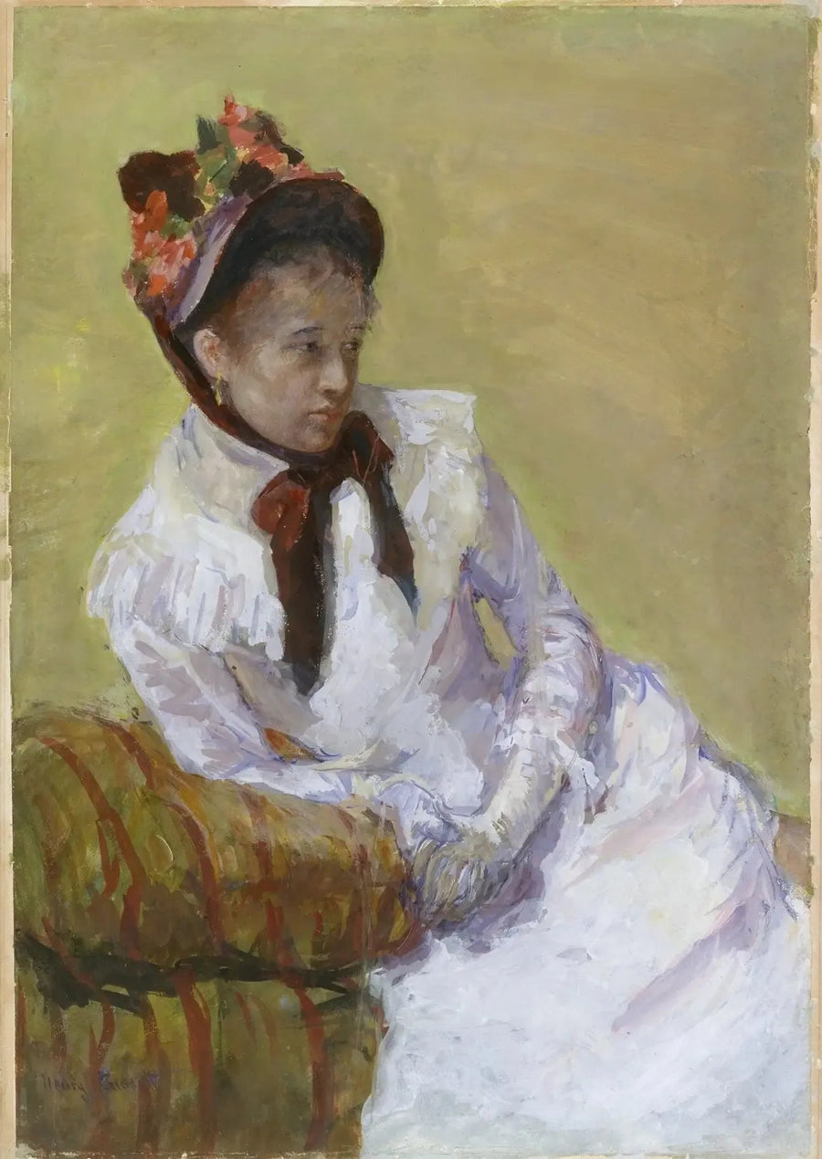 Portræt af kunstneren - Mary Cassatt