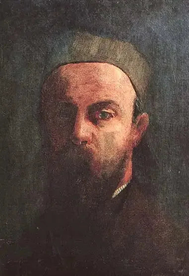Kunstnerens portræt - Odilon Redon