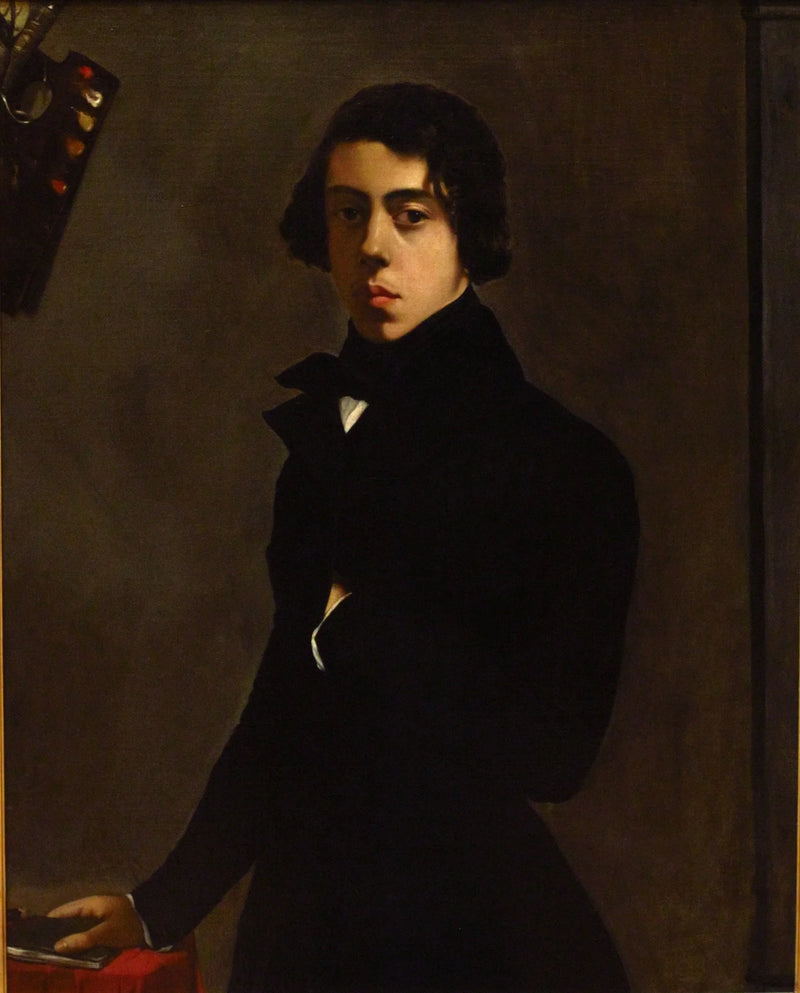 Portræt af kunstneren - Théodore Chassériau