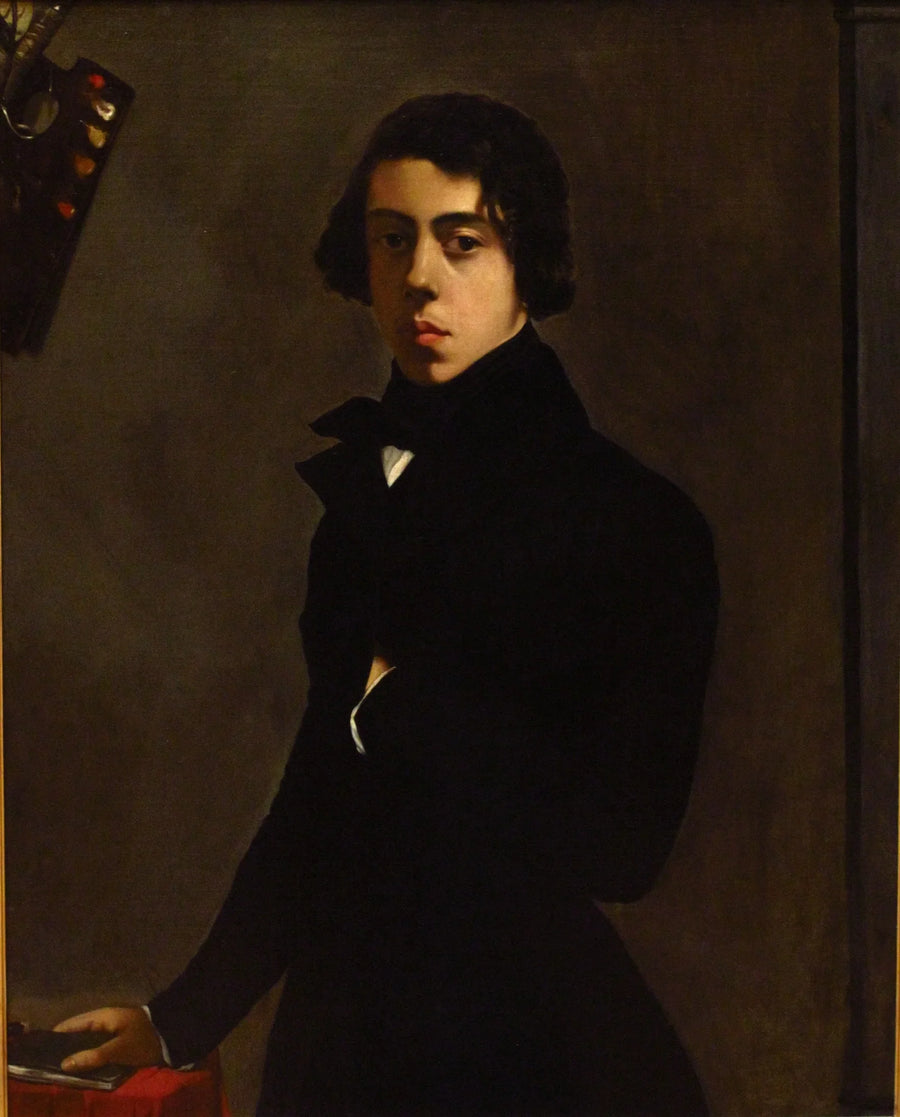 Portræt af kunstneren - Théodore Chassériau