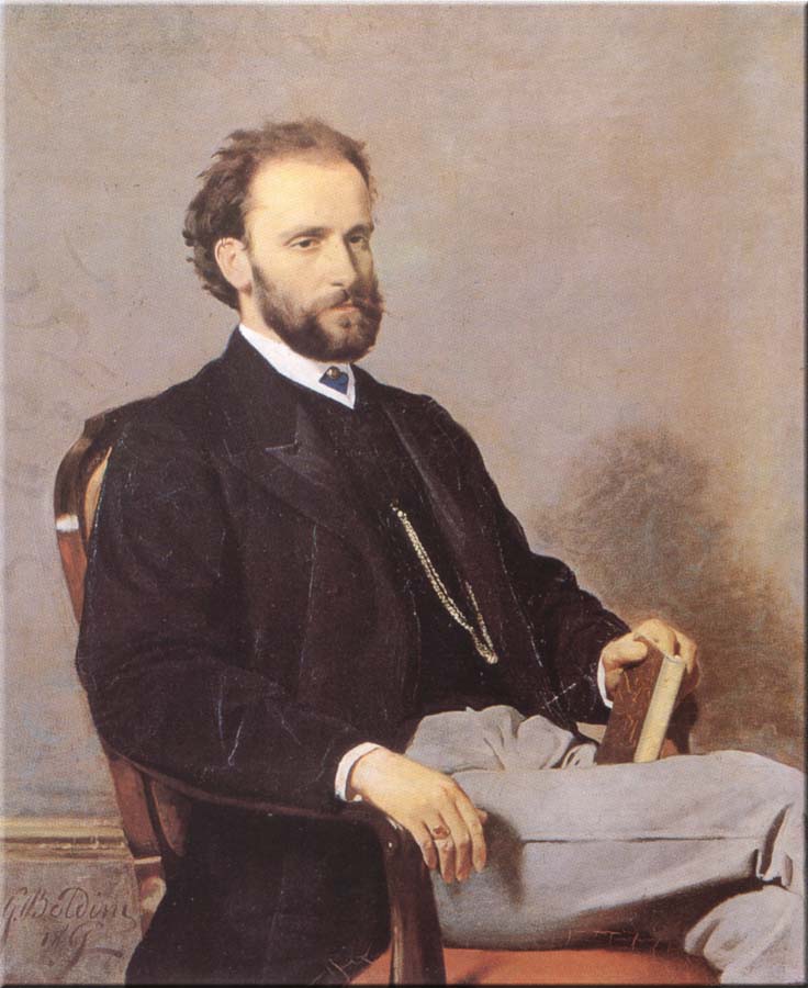 Portræt af advokaten Claudio Comotto - Giovanni Boldini