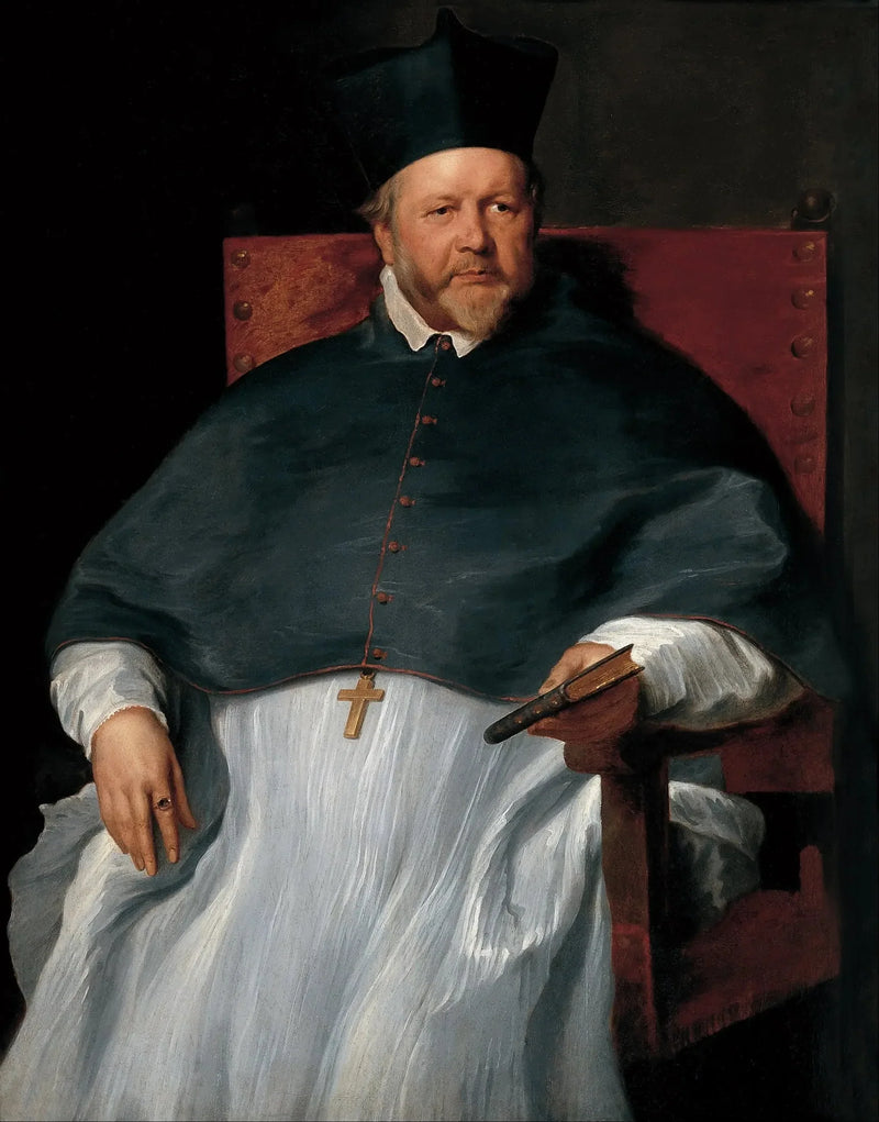 Biskop Joannes Malderus' portræt - Antoine van Dyck
