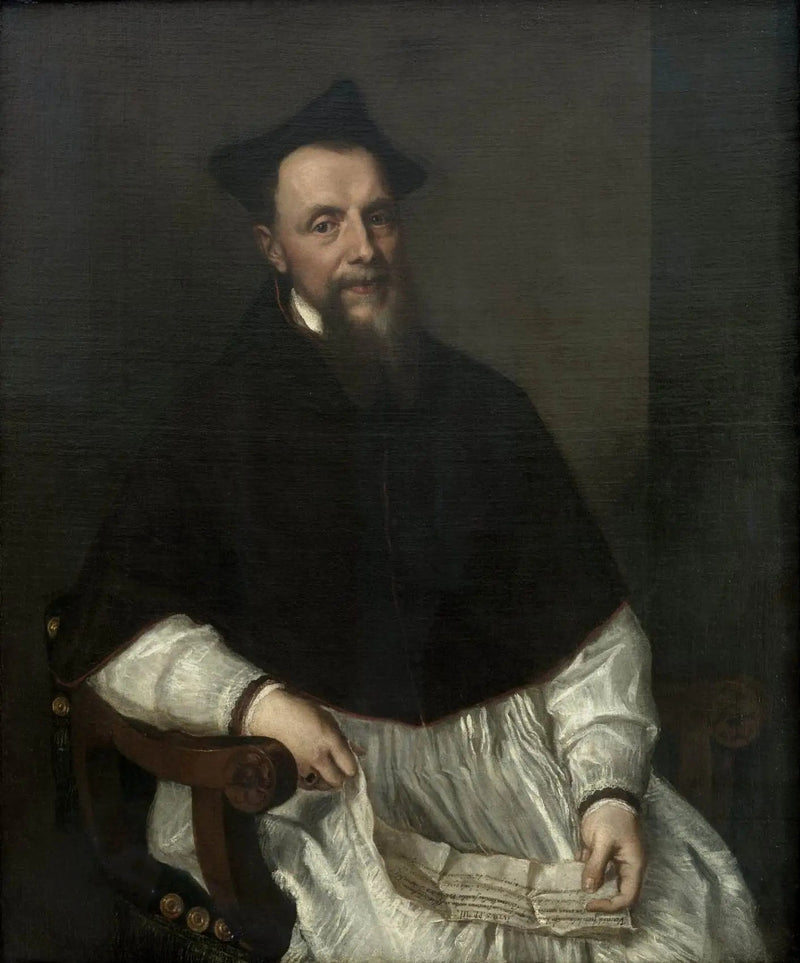 Biskop Ludovico Beccadelli-portræt - Titian