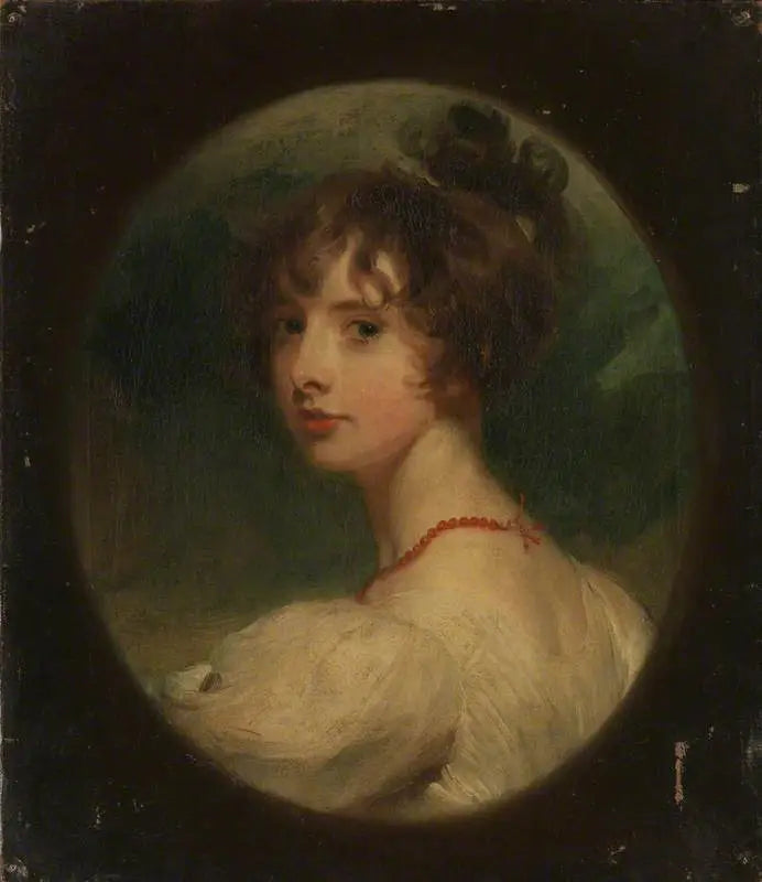 Portræt af den ærede Emily Mary Lamb (1787-1869), fremtidig grevinde Cowper og vicomtesse Palmerston - Thomas Lawrence