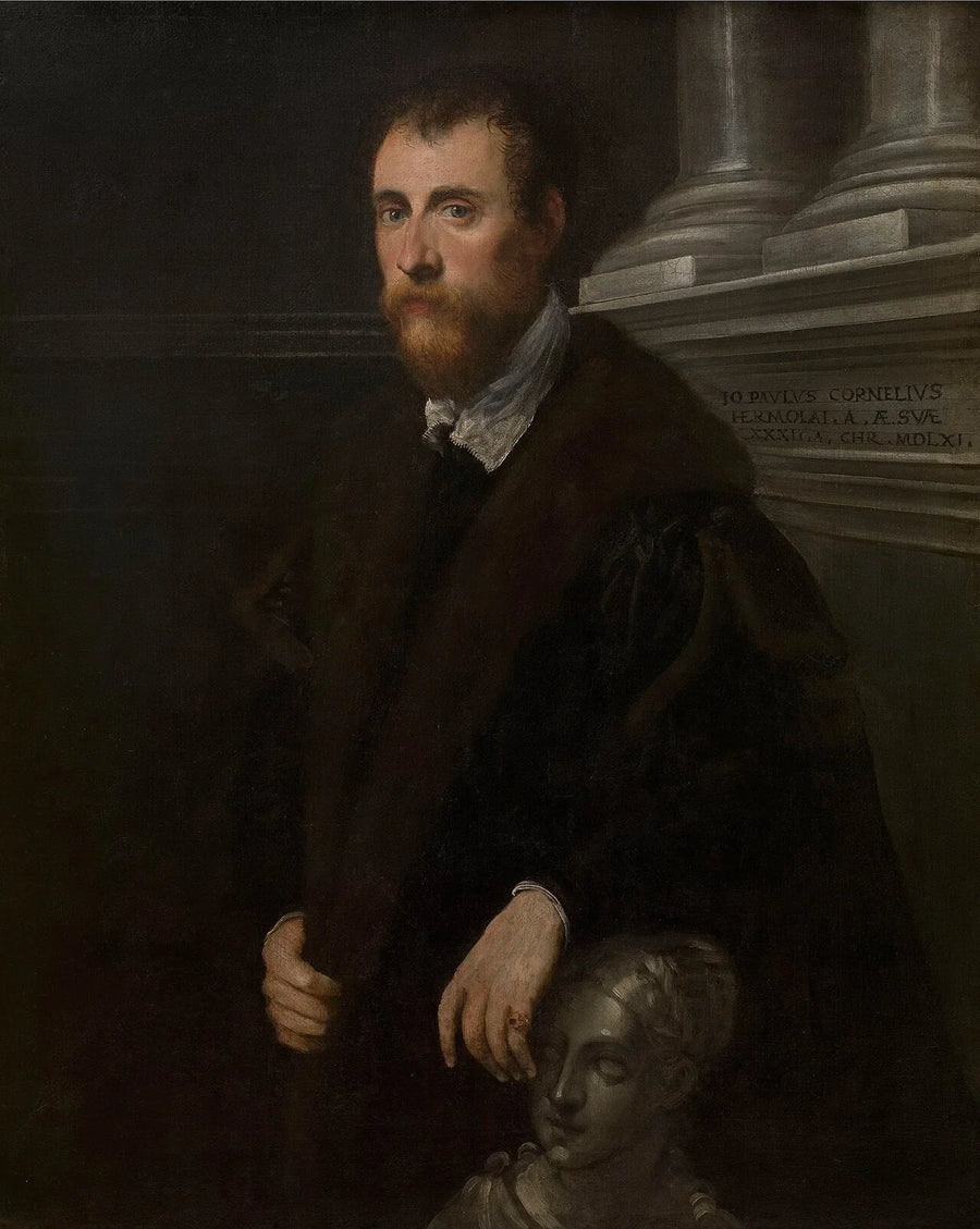 Portræt af humanisten Giovanni Paolo Cornaro - Jacopo Tintoretto