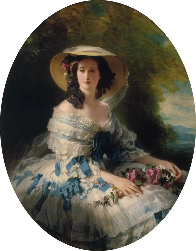Kejserinde Eugénies portræt - Franz Xaver Winterhalter