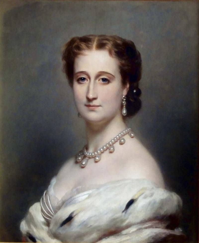 Kejserinde Eugénies portræt - Franz Xaver Winterhalter