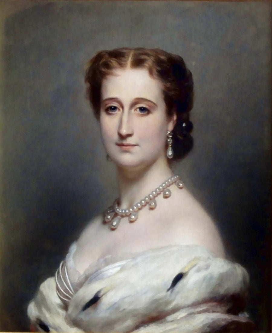 Kejserinde Eugénies portræt - Franz Xaver Winterhalter