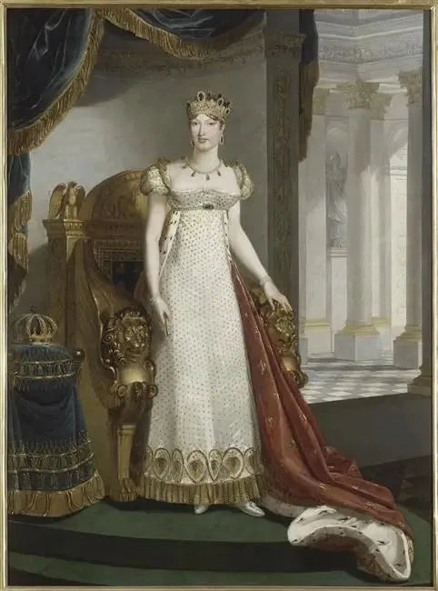 Portræt af kejserinde Marie-Louise - Marie-Guillemine Benoist