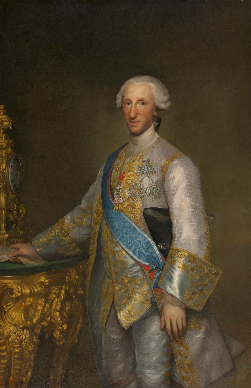 Portræt af den unge Don Luis de Bourbon - Anton Raphael Mengs