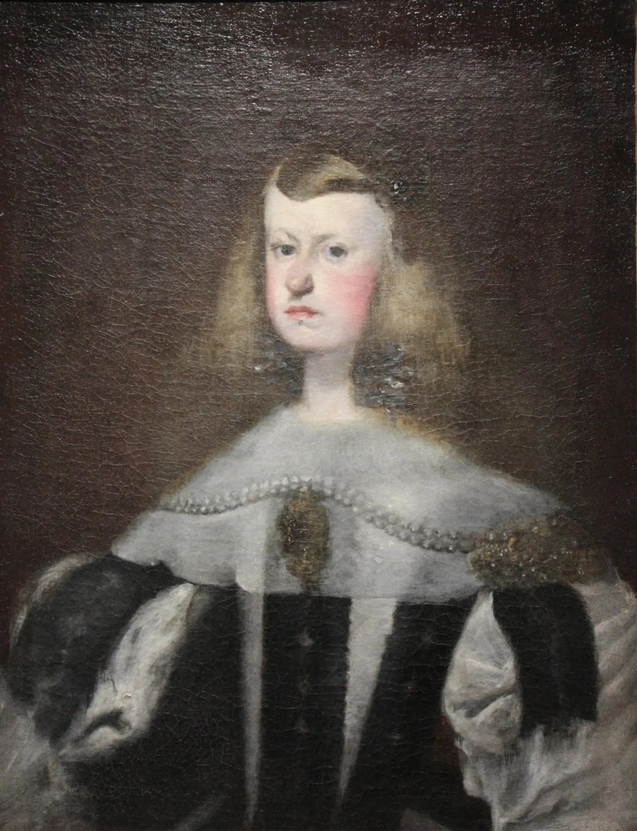 Portræt af prinsesse Marguerite - Diego Velázquez