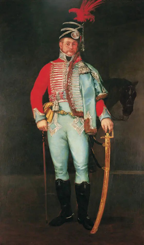 Portræt af officeren Pantaleón Pérez de Nenin - Francisco de Goya
