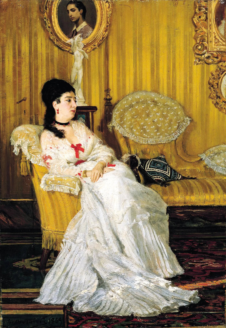 Portræt af grevinde Carlotta Aloisi Papudoff - Giovanni Boldini