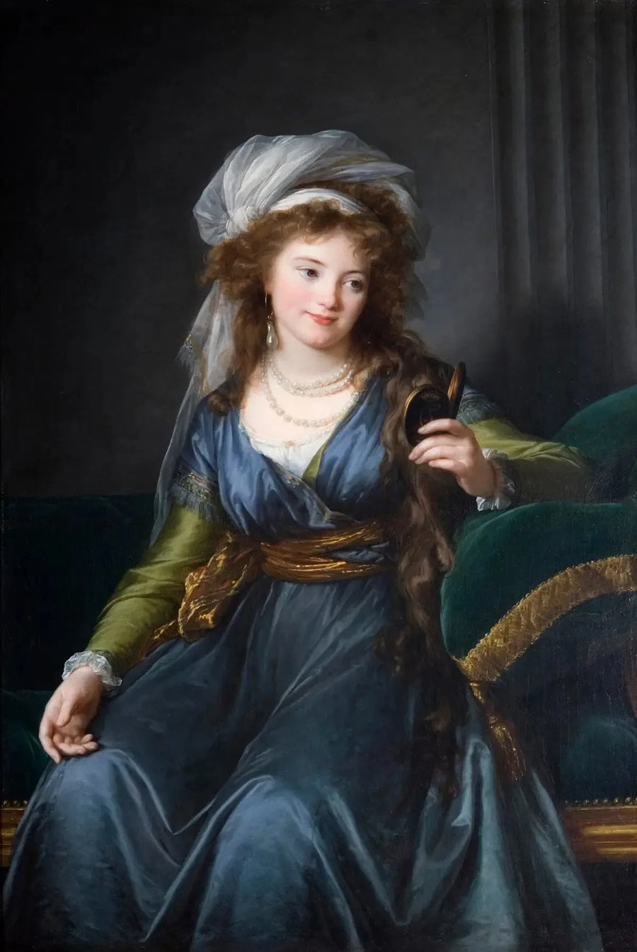 Portræt af grevinde Catherine Skavronskaïa - Élisabeth Vigeé Le Brun