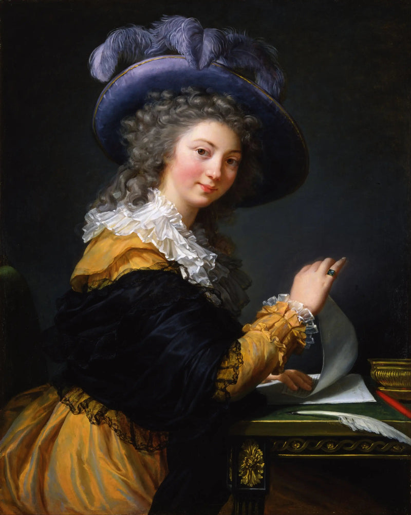 Portrait af Grevinde Cérès - Élisabeth Vigée Le Brun