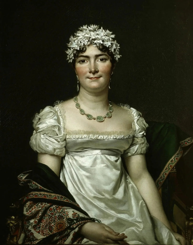 Portræt af grevinde Daru - Jacques-Louis David