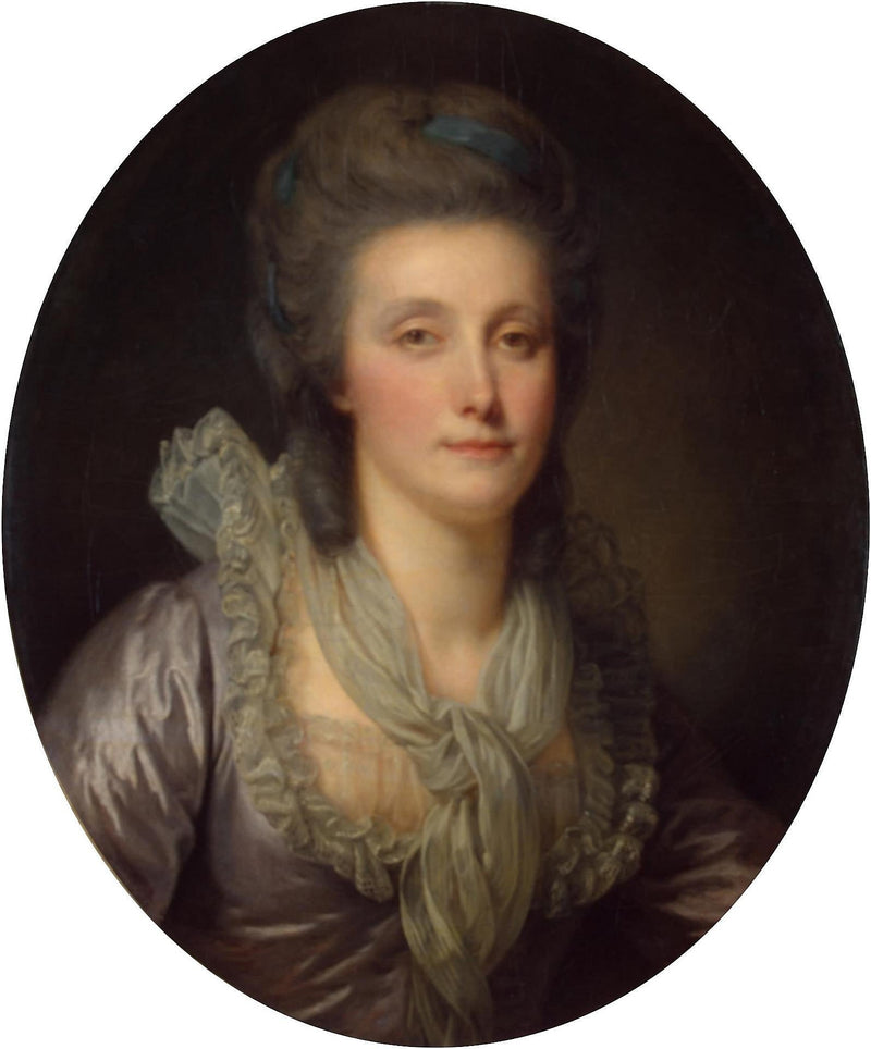 Portræt af grevinde Ekaterina Chouvalova - Jean-Baptiste Greuze