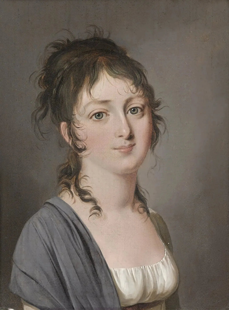 Portræt af Grevinde François de Sainte-Aldegonde - Louis-Léopold Boilly