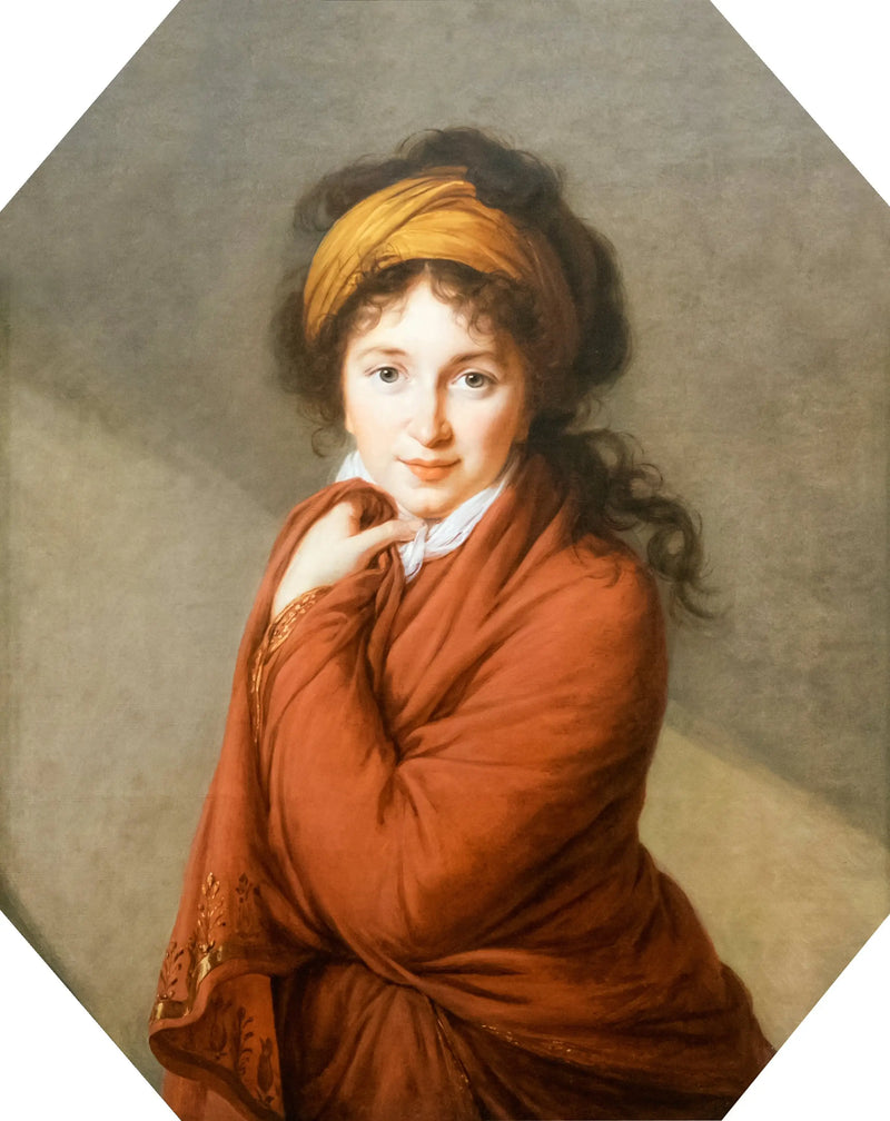Portrait af grevinde Golovina - Élisabeth Vigée Le Brun