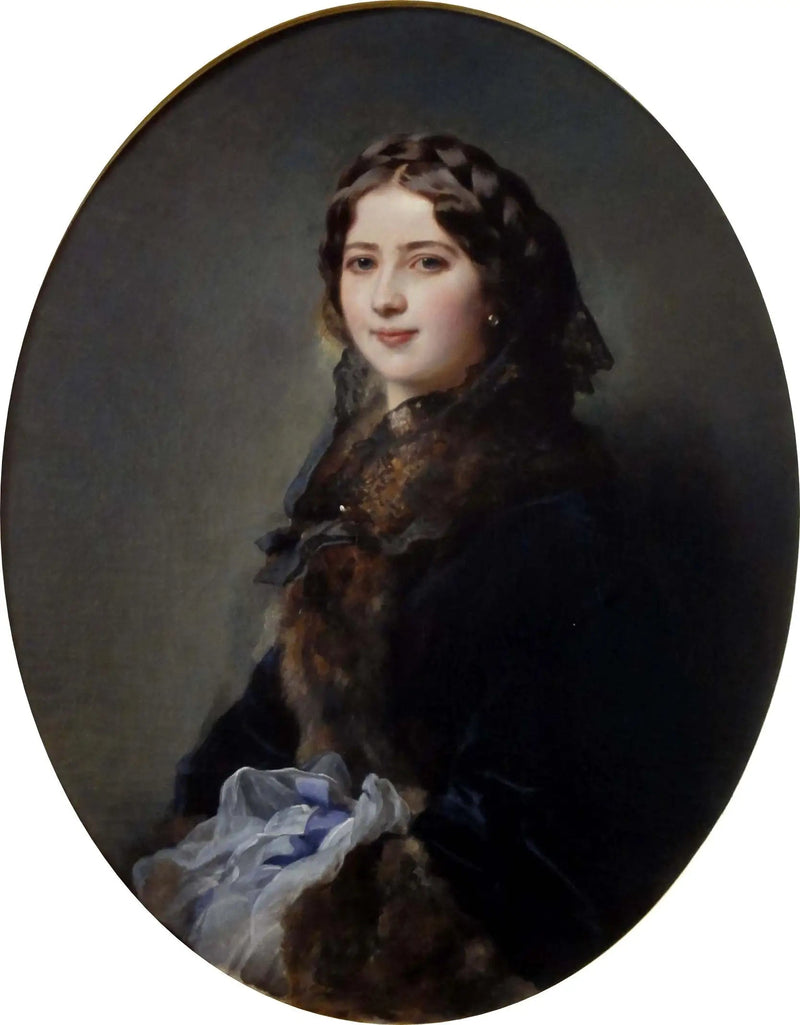 Portræt af grevinde Lise Przezdziecka - Franz Xaver Winterhalter