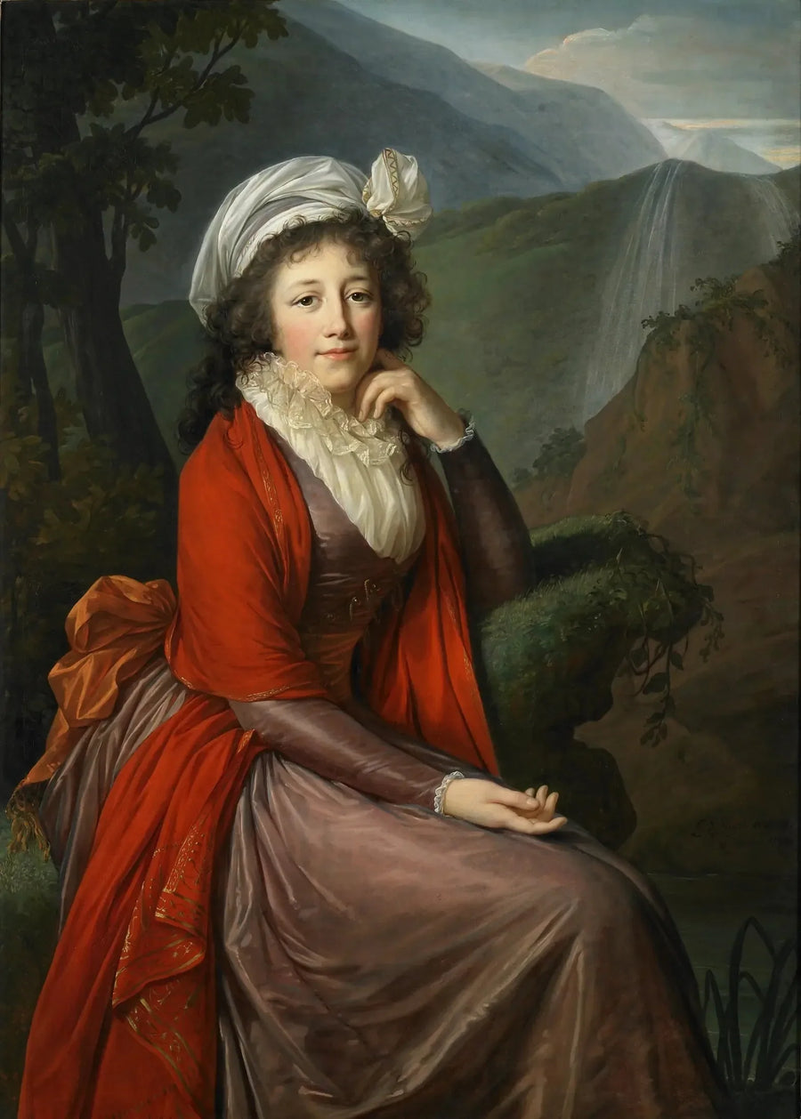Portræt af grevinde Maria Theresia Bucquoi, født Parr (1746-1818) - Élisabeth Vigeé Le Brun
