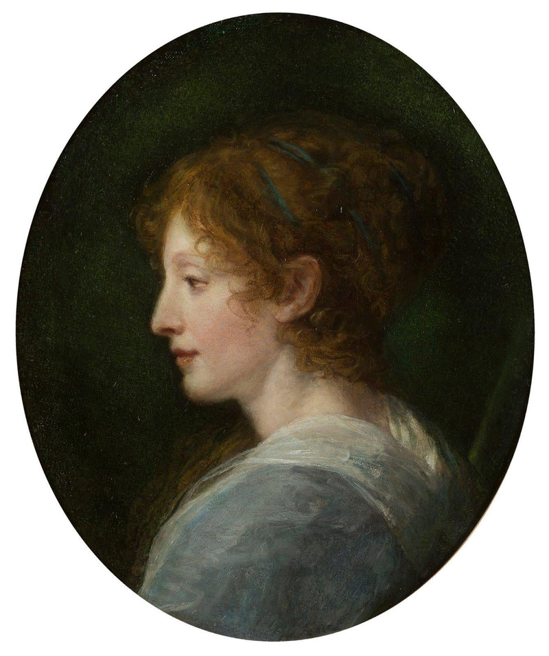 Portræt af grevinde Mollien - Jean-Baptiste Greuze