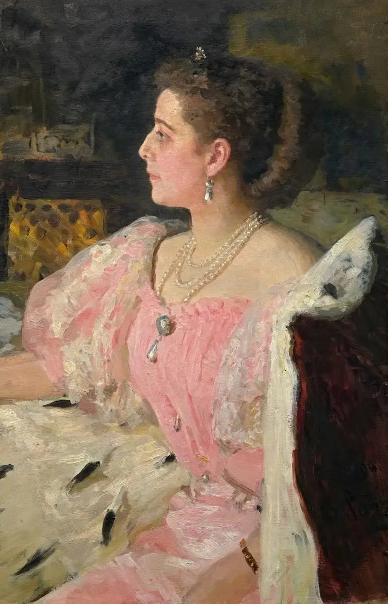 Portræt af grevinde Natalia Petrowna Golovina - Ilya Repin