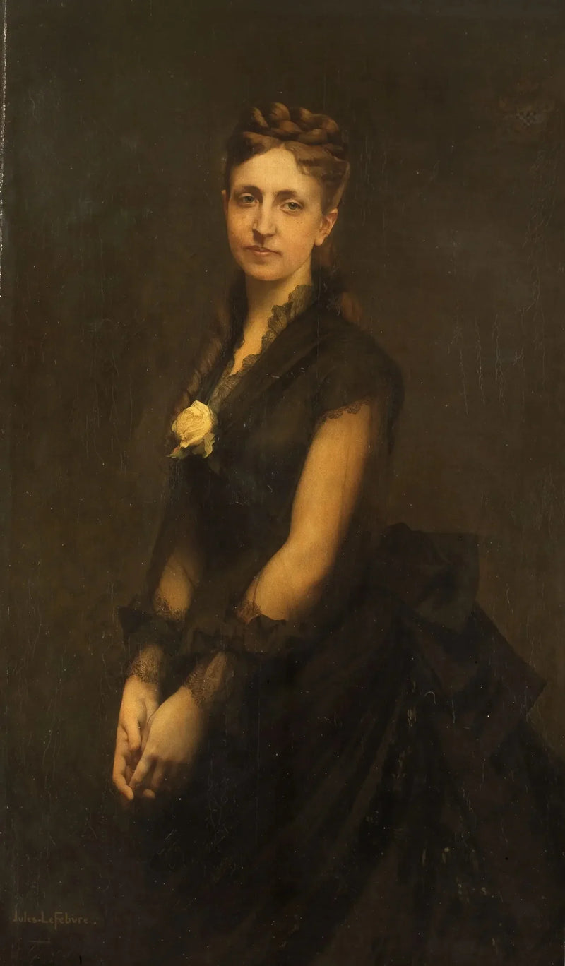 Portræt af grevinde Oswald de Kerchove de Denterghem - Jules Lefebvre