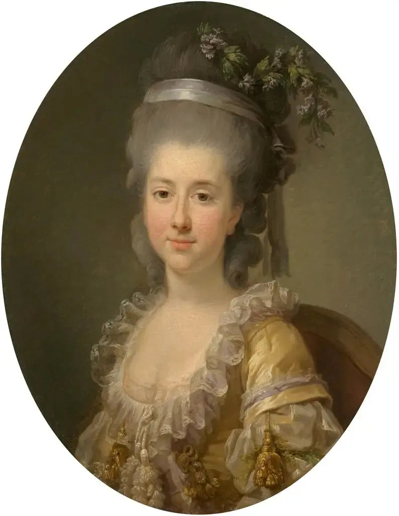 Portræt af grevinde Urszula Potocka, født Zamoyska (ca. 1750-1808/16) - Élisabeth Vigée Le Brun
