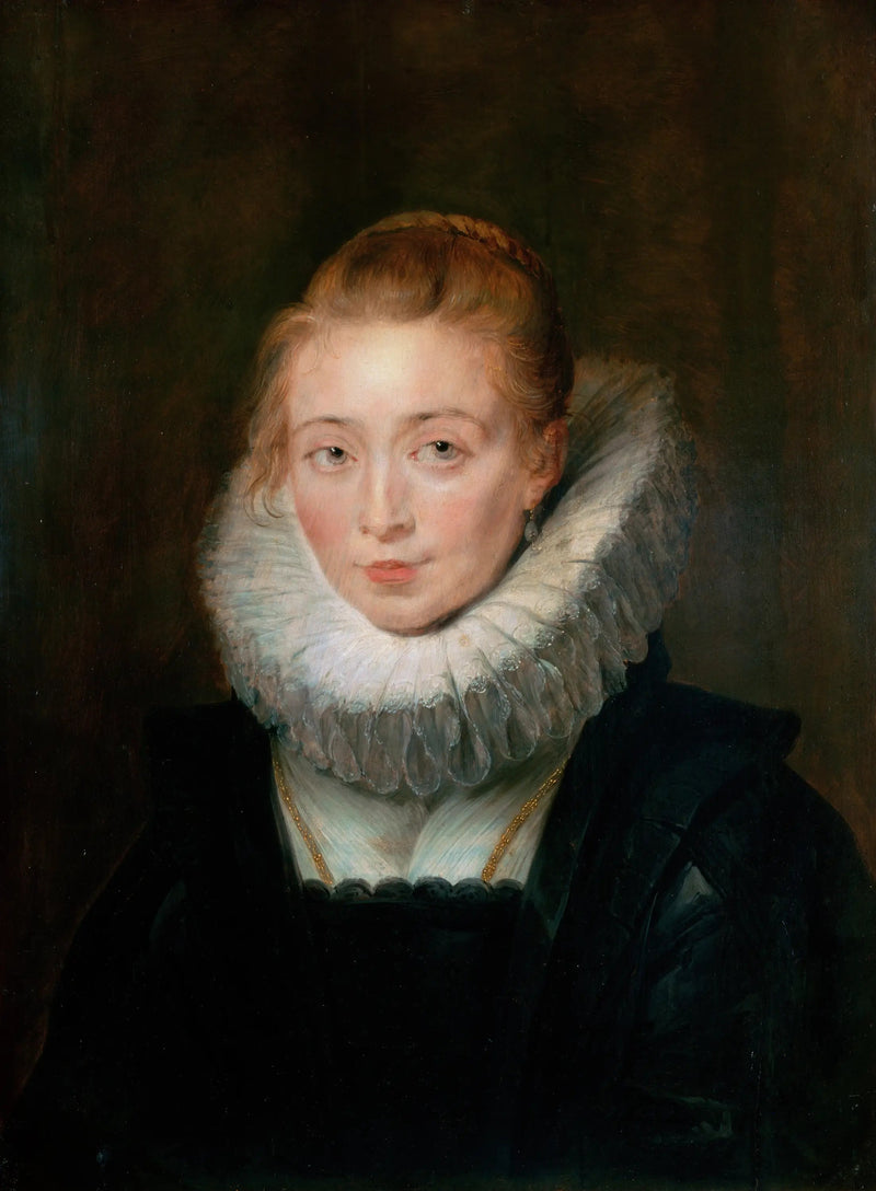 Portræt af hofføjen for prinsesse Isabelle - Peter Paul Rubens