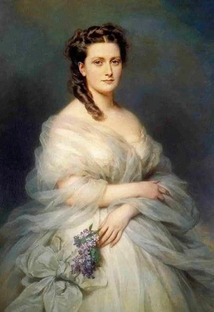 Portræt af hertuginde Anne Murat de Mouchy - Franz Xaver Winterhalter