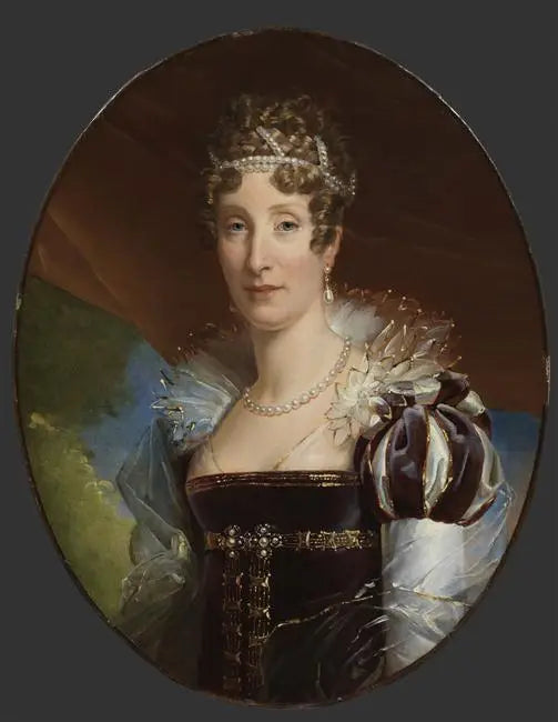 Portræt af hertuginde d'Orléans - François Gérard