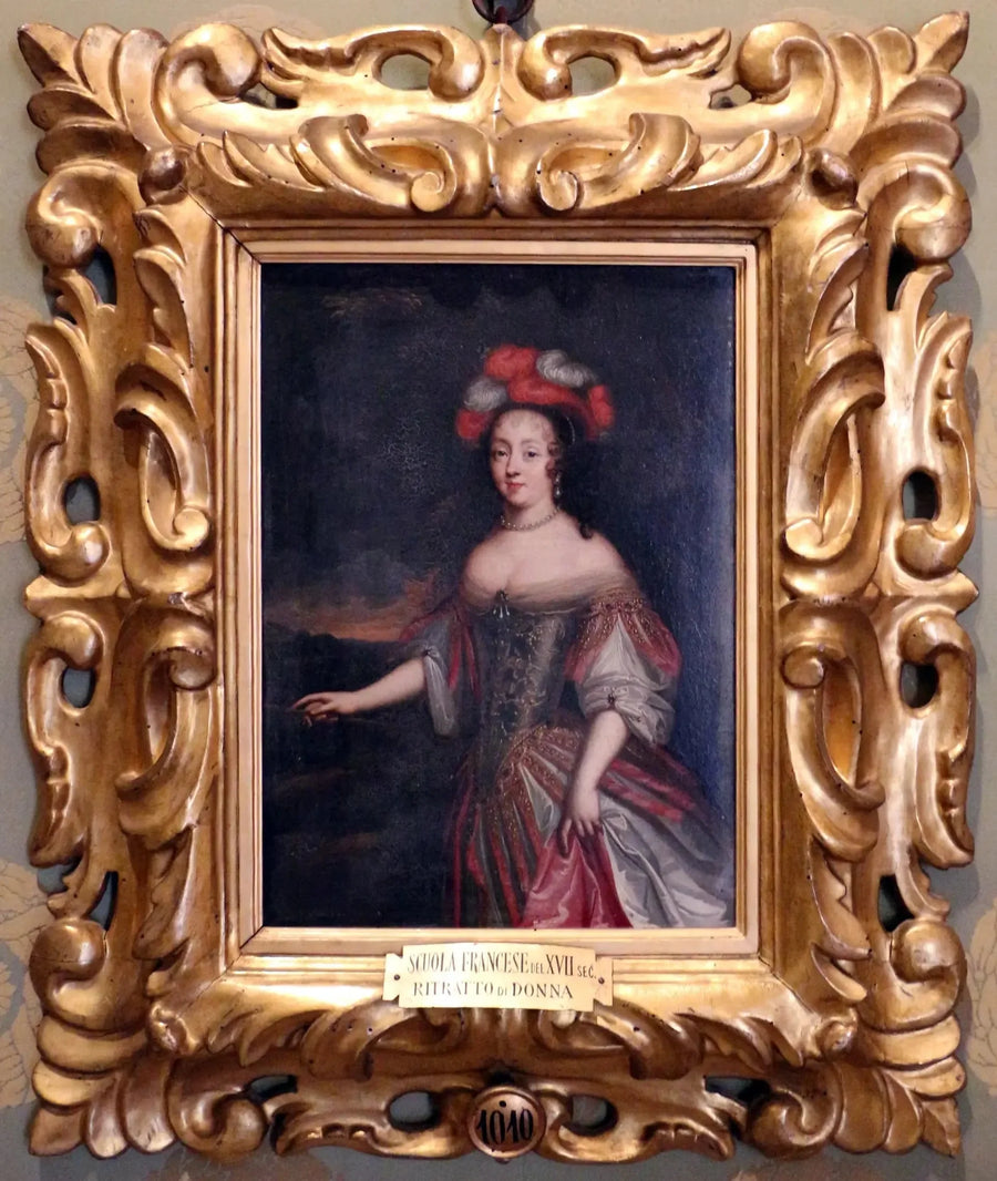 Portræt af marchionessen de Sévigné - Pierre Mignard