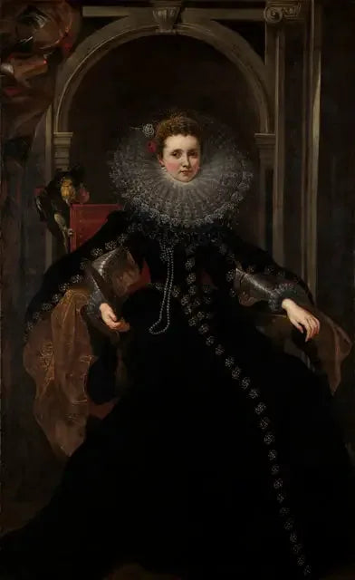 Portræt af marchioness Veronica Spinola Doria - Peter Paul Rubens