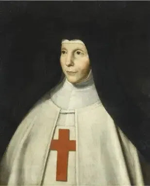 Portræt af Moderens Engle Suireau - Philippe de Champaigne