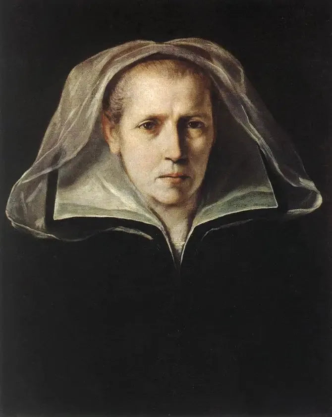 Portræt af kunstnerens mor - Guido Reni