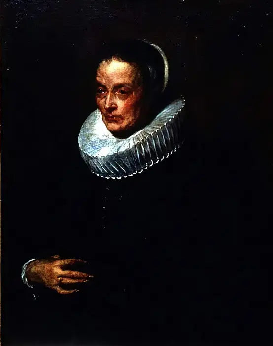 Portræt af Suttermans' mor - Antoine van Dyck