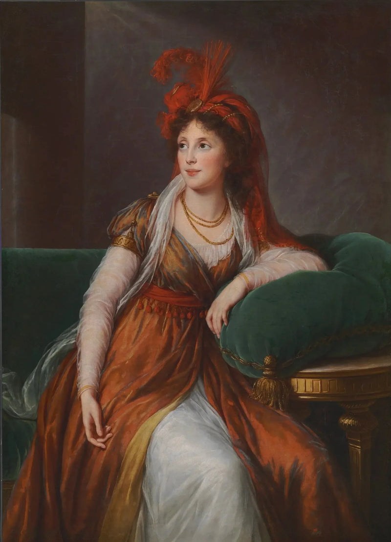 Portræt af prinsesse Anna Alexandrovna Golytsyna - Élisabeth Vigée Le Brun