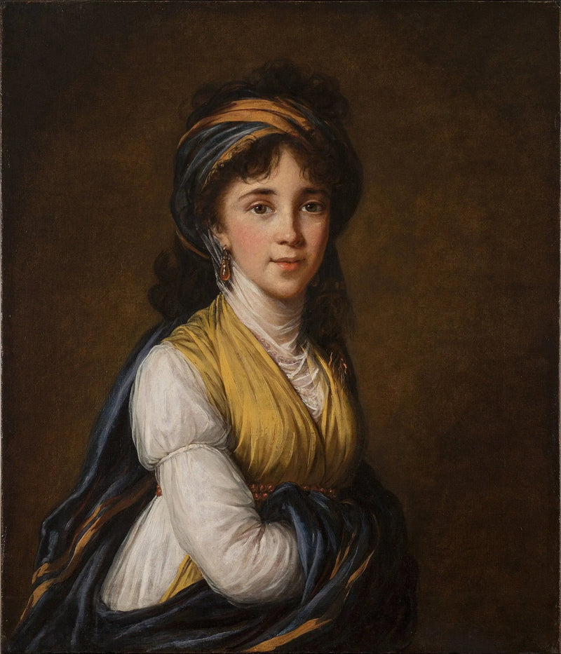 Portræt af prinsesse Belozersky - Élisabeth Vigée Le Brun
