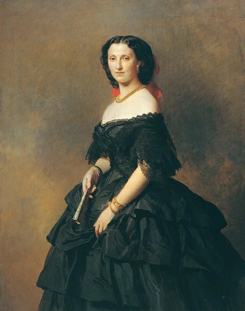 Portræt af prinsesse Elisabeth Alexandrovna Baryatinskaya - Franz Xaver Winterhalter