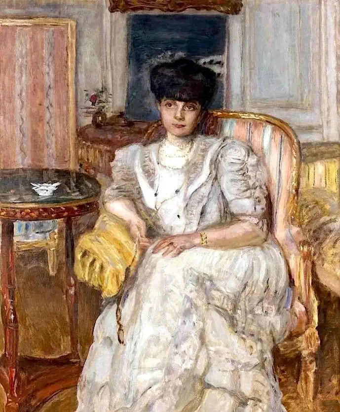 Portræt af Prinsesse Hélène de Caraman-Chimay - Pierre Bonnard
