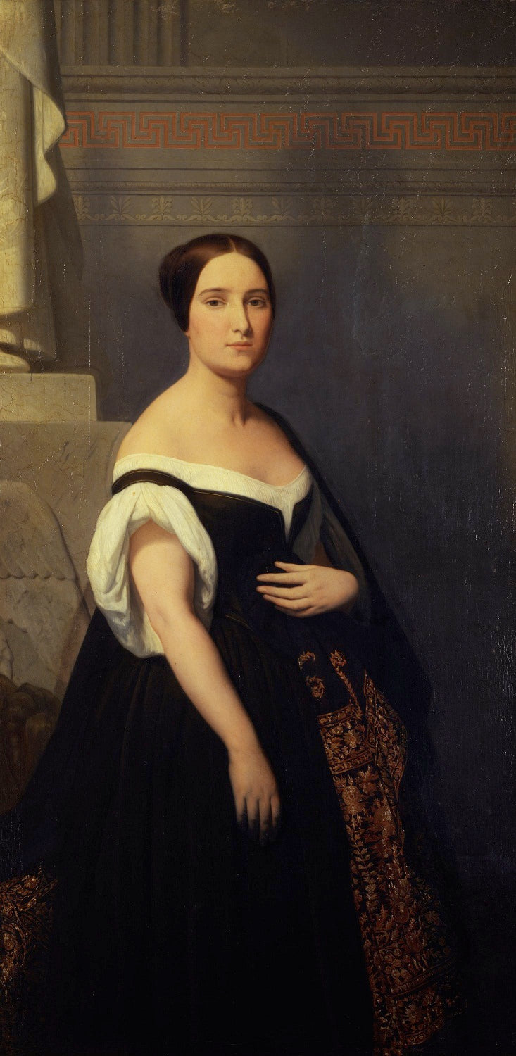 Portræt af prinsesse Mathilde Bonaparte - Ary Scheffer