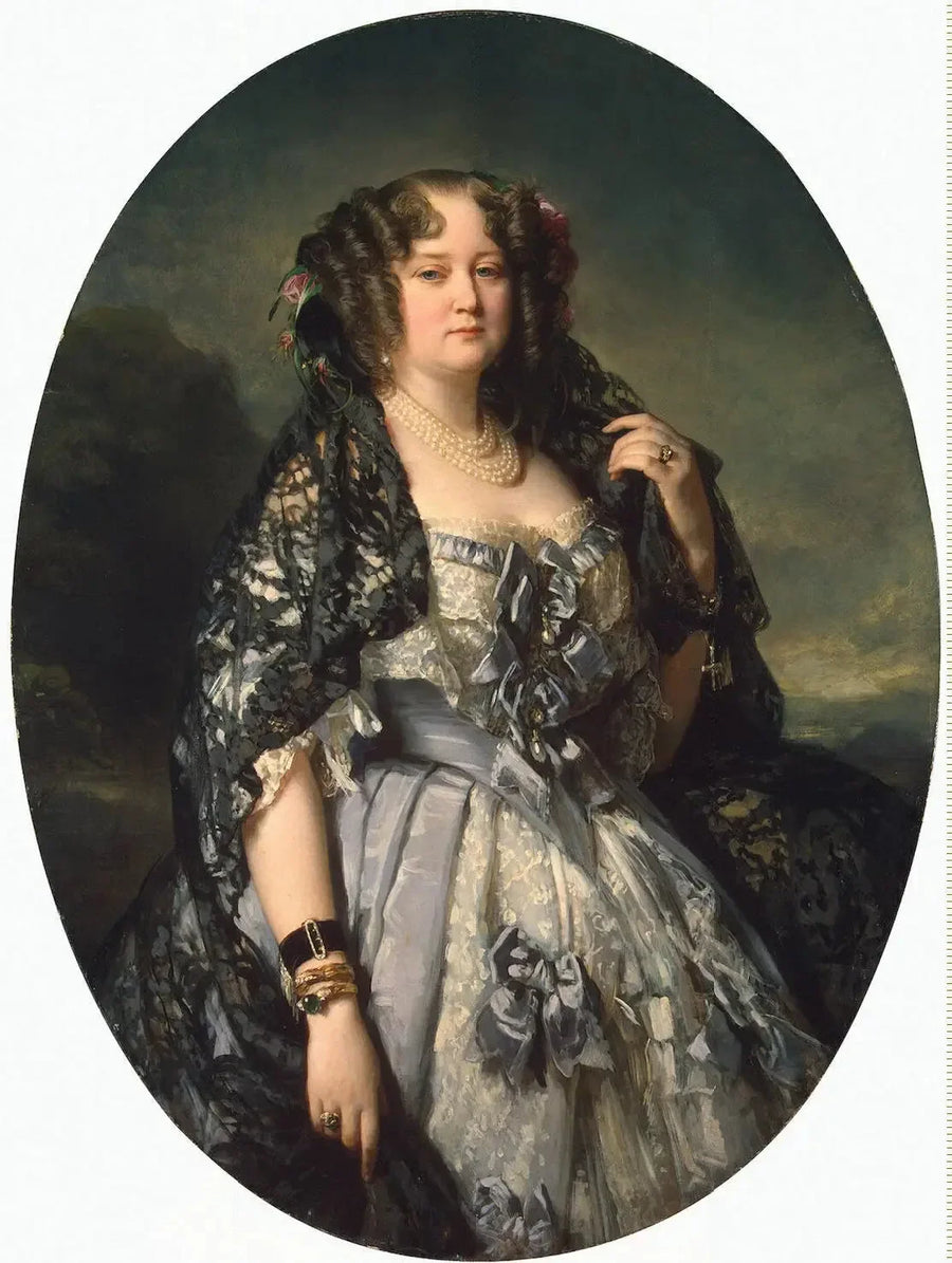 Portræt af prinsesse Sophia Radzivil - Franz Xaver Winterhalter
