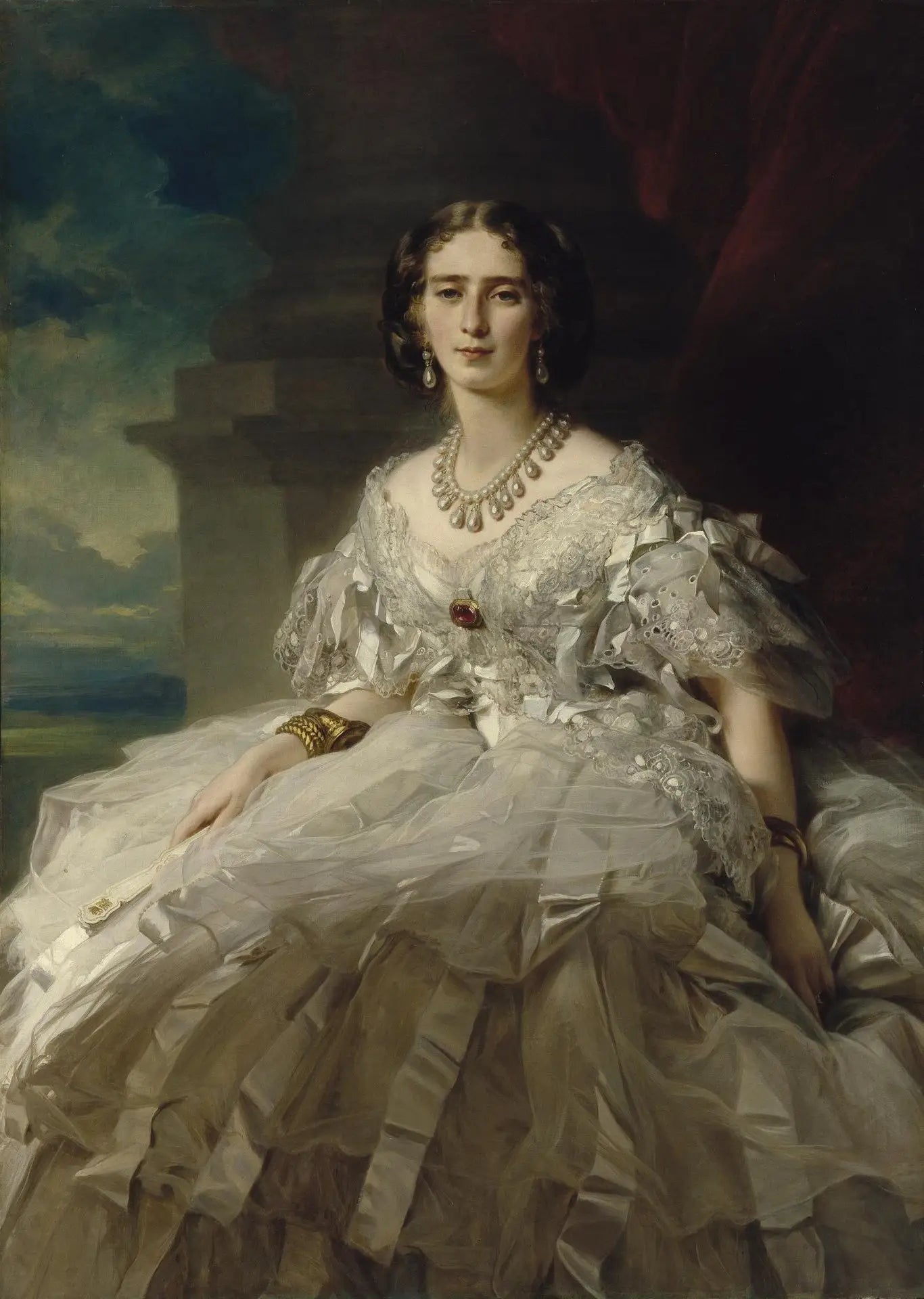 Portrait de la princesse Tatiana Alexandrovna Yusupova - Franz Xaver Winterhalter - Alpha Reproduction